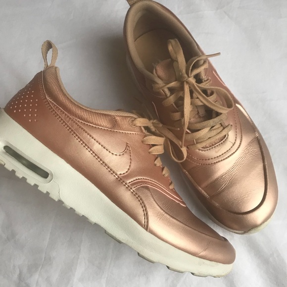 NIKE Air Max Thea rose gold sneakers - Picture 1 of 8